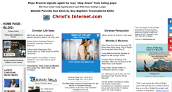 Desktop Screenshot of christsinternet.com